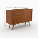 Petit buffet Waya 2 portes en teck