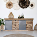 Grand buffet Tabuk en bois de manguier