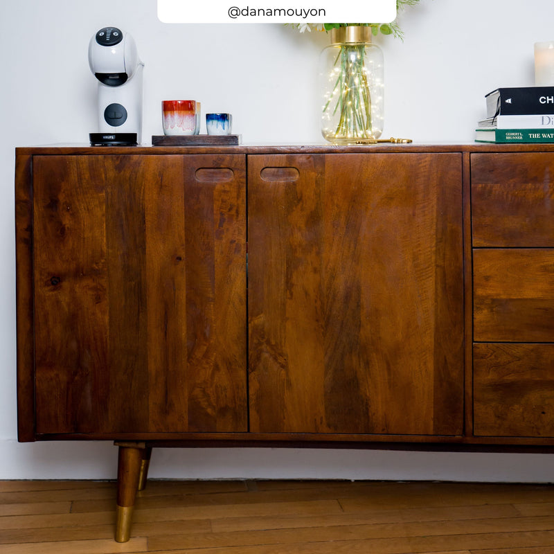 Colombo Storage Unit - Brown