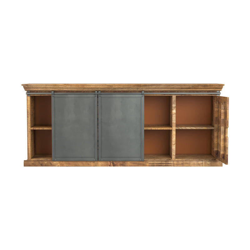 Grand buffet Tabuk en bois de manguier