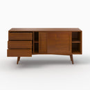 Buffet Waya 2 portes 3 tiroirs en teck