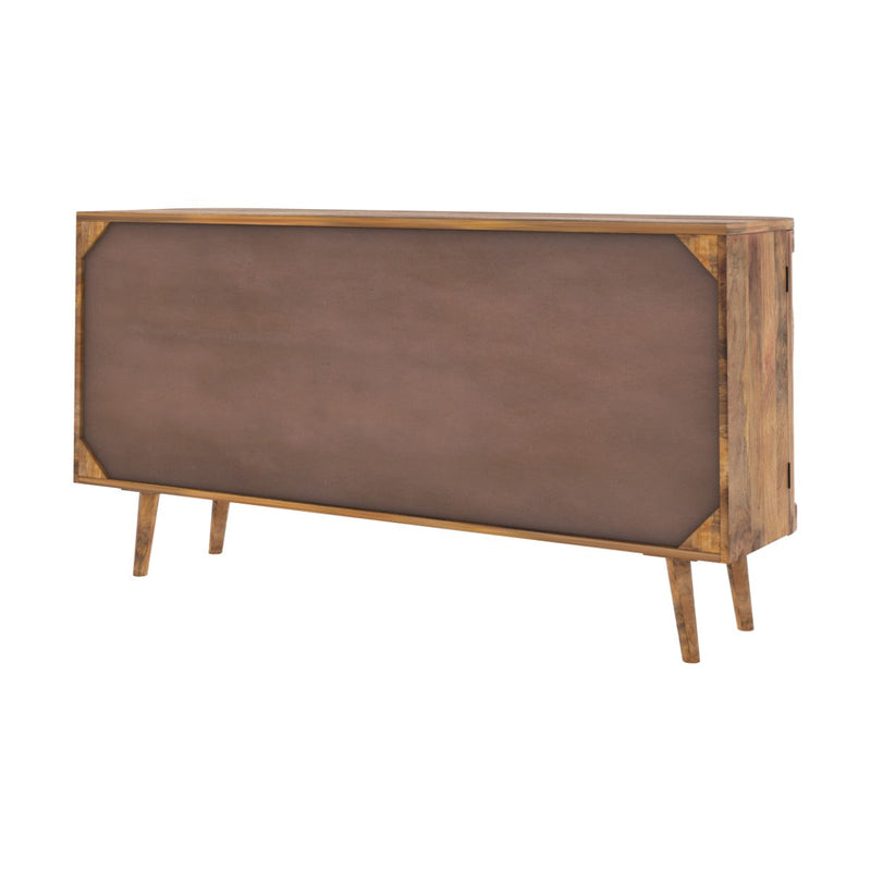 Buffet Wava 2 portes et 3 tiroirs en cannage