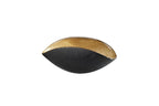 Burano - Centre De Table - 38x11 Cm - Noir Mat/Or