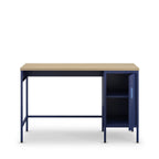 Adel - 1-Door Desk - Metal - Blue