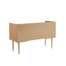 Bureau Leon - Chêne Et Cannage Rotin