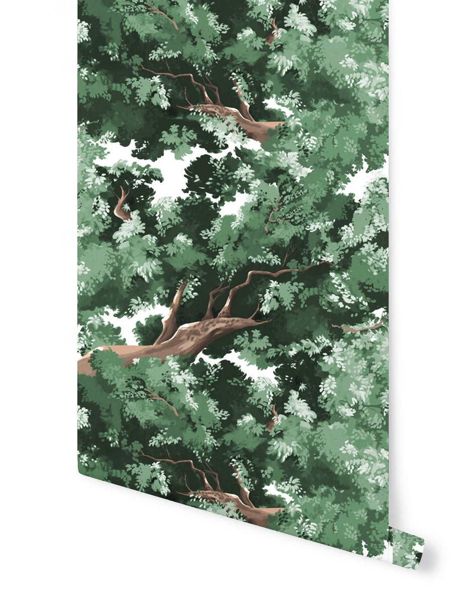 Bushu Wallpaper - Sencha Green