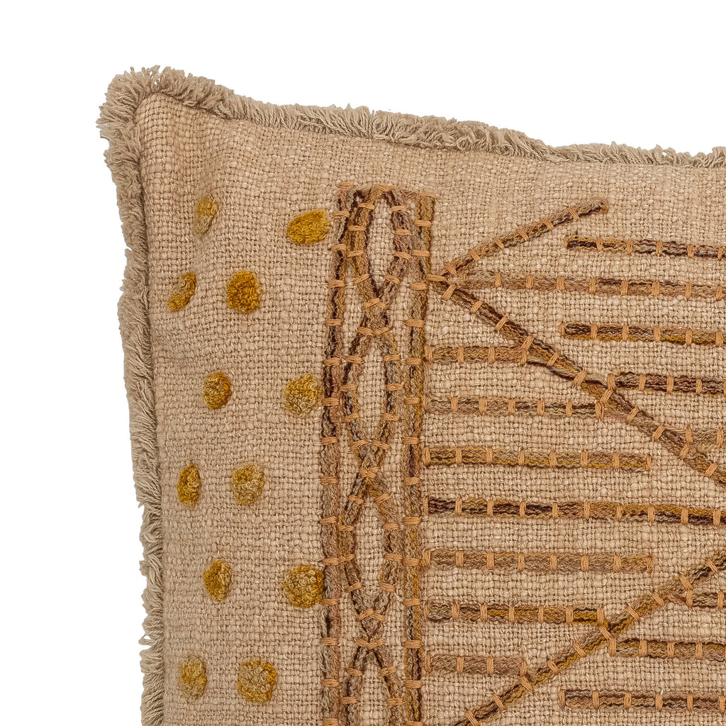 Taranto - Set of 4 Cushions - Natural - Cotton
