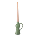 Fija - Candle Holder - Green - Stoneware