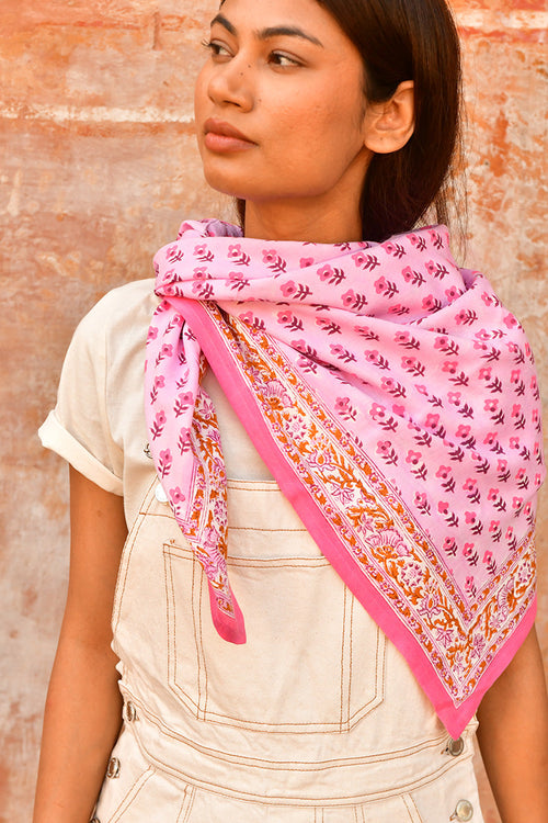 Large Nika Scarf - Pink