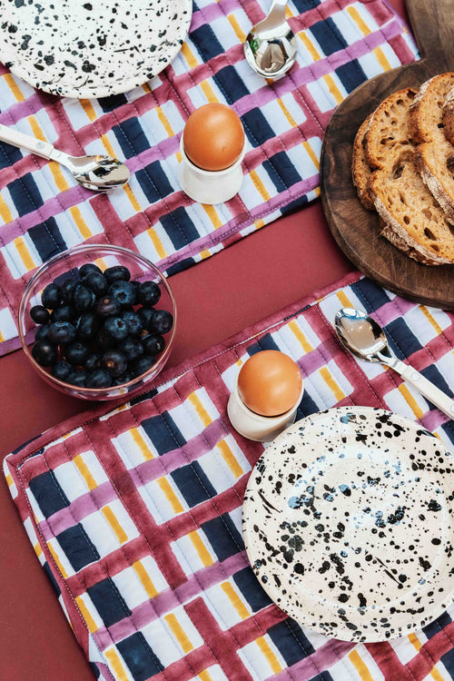 Checks Placemat - Multicolor
