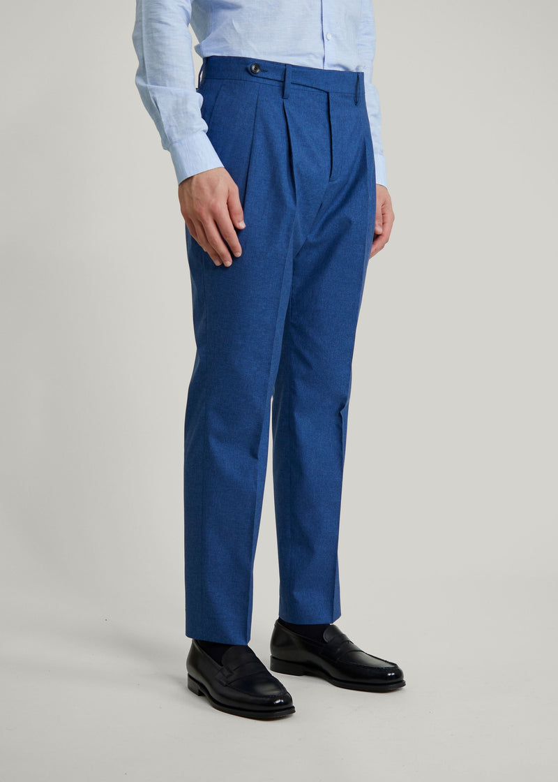 Pantalon Toso bleu - 1