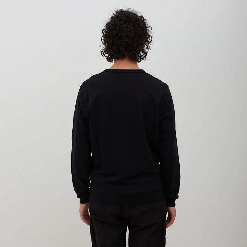 Sweatshirt Light Fleece - Cp Company - Noir