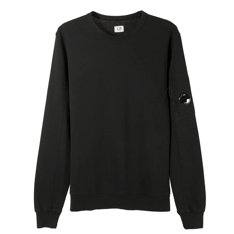 Sweatshirt Light Fleece - Cp Company - Noir