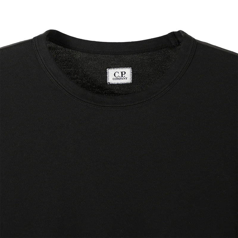 Sweatshirt Light Fleece - Cp Company - Noir