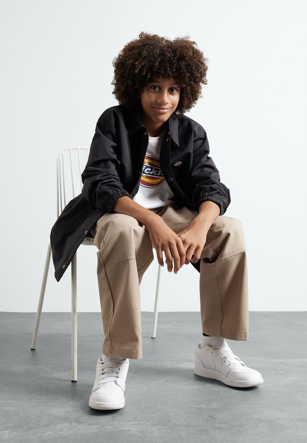 Youth Oakport Coach Unisex - Mid-Season Jacket - Black - Black