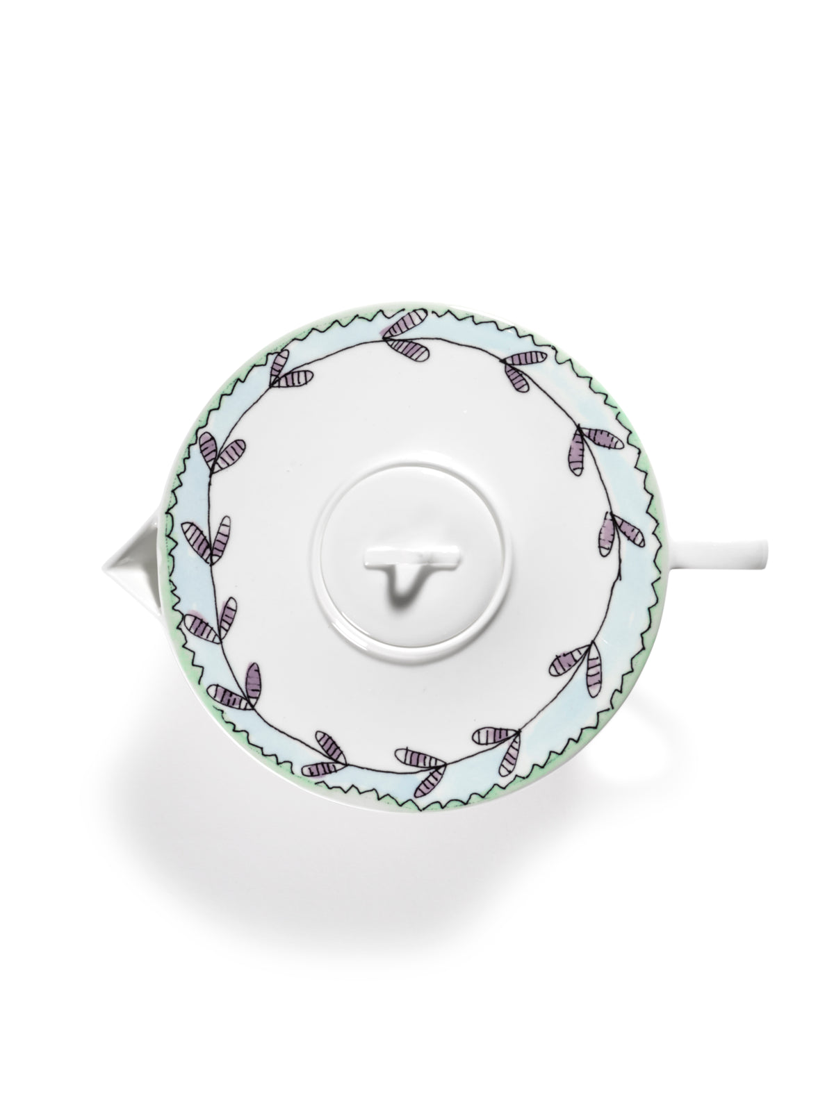Midnight Flowers - Théière - Porcelaine Bone China - Blossom Milk