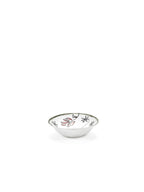 Midnight Flowers - 2er-Set Flache Schalen - S - Bone-China-Porzellan - Fiore Rosa