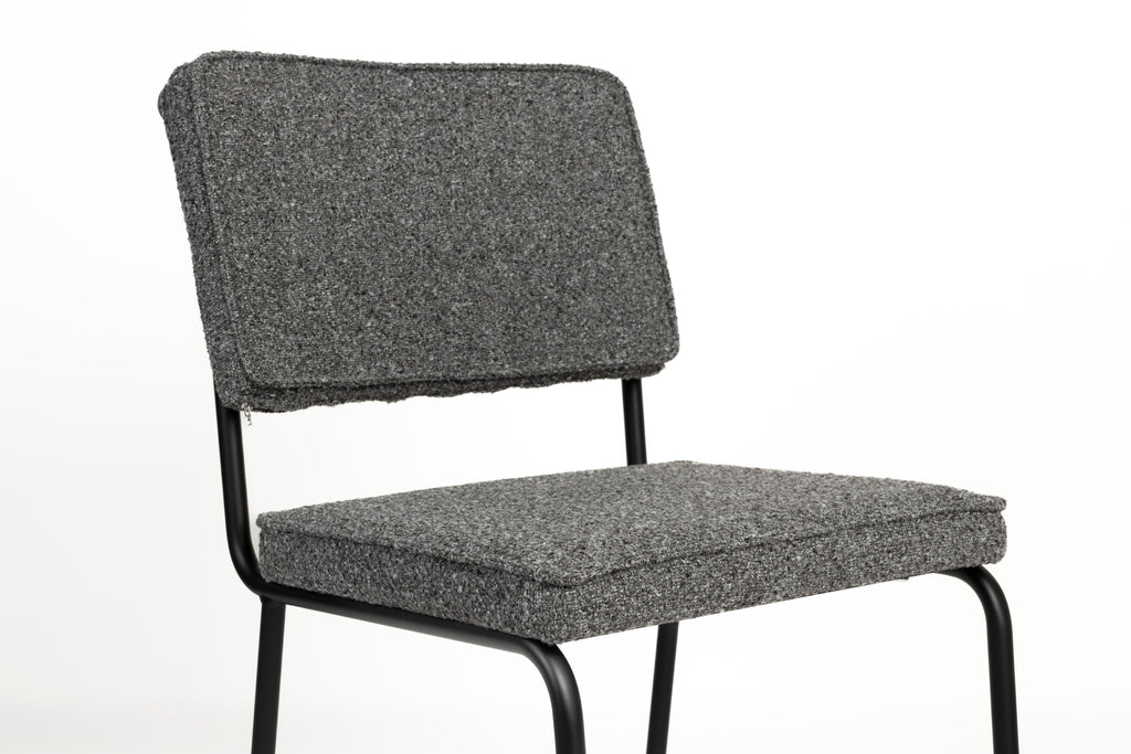 Buddy - Dining Chair - Fabric - Black