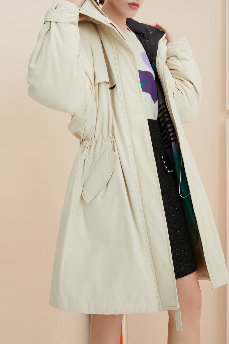 Lily - Doudoune - Blanche