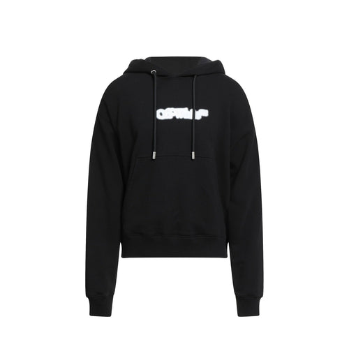 Sweatshirt Off-White Hooded Logo - Black - Homme
