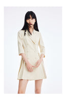 Lily - Robe - Kaki Clair