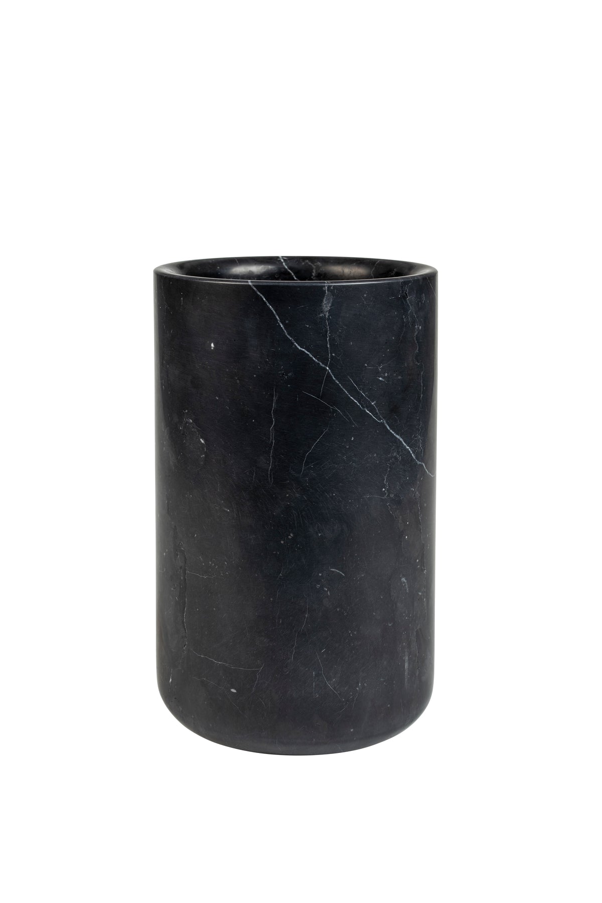 Fajen - Vase - Marbre massif - Noir