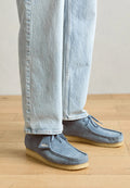 Wallabee - French Blue Suede - Hombre