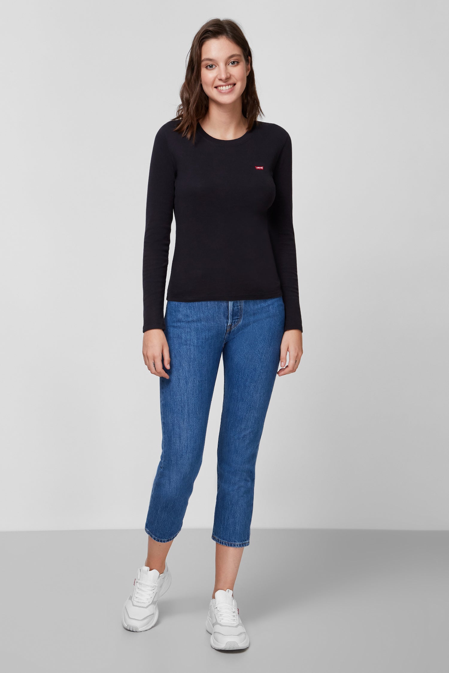 Levi'S Long Sleeve Baby Tee (69555)