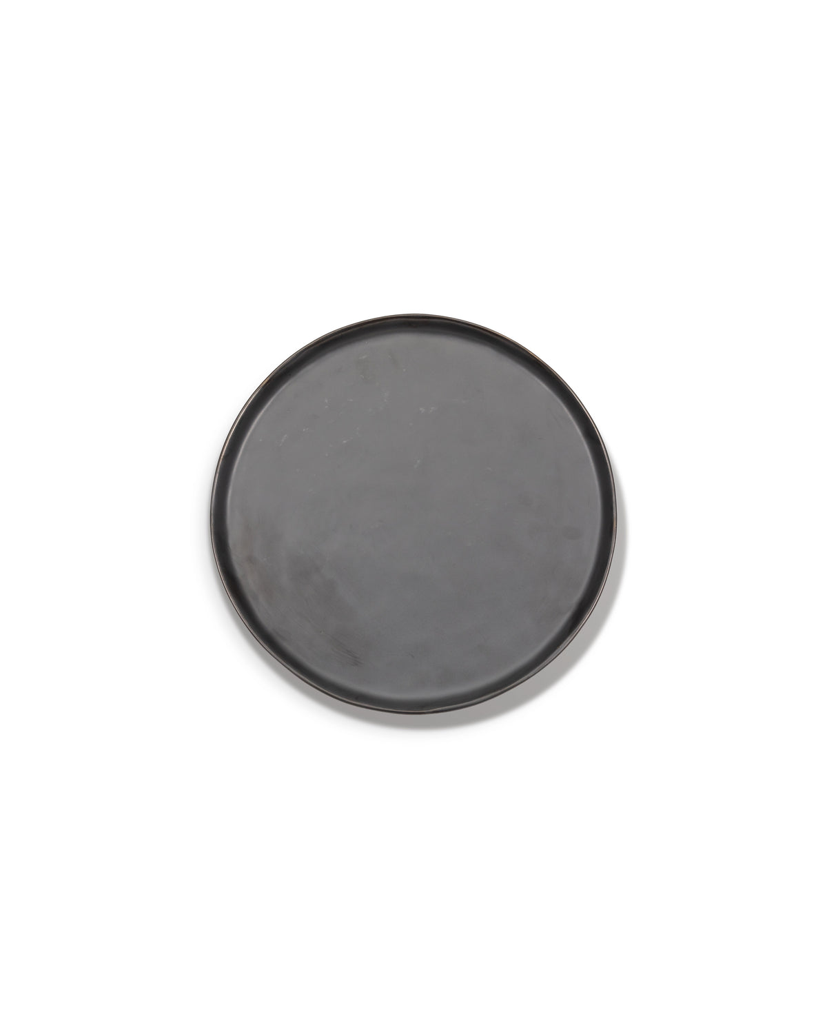 Pure - Assiette - M - Grès - Noir