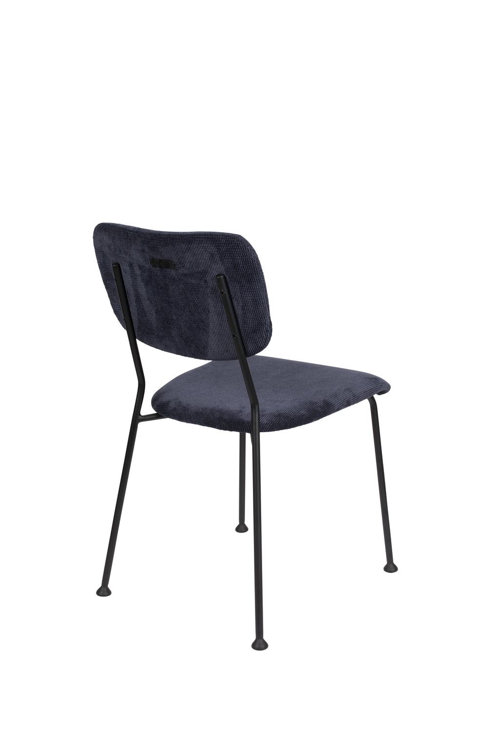 Benson - Dining Chair - Fabric - Dark Blue