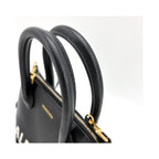 Sac À Main Balenciaga Logo Ville Medium Cuir - Noir