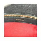 Sac À Main Balenciaga Logo Ville Medium Cuir - Noir