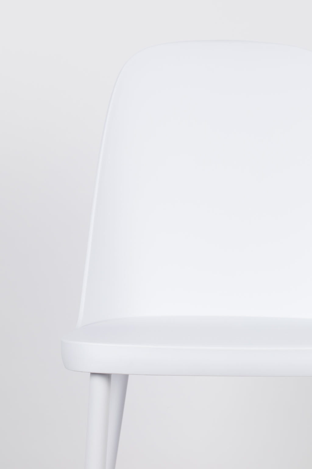 Pip All - Dining Chair - Polypropylene Plastic - White