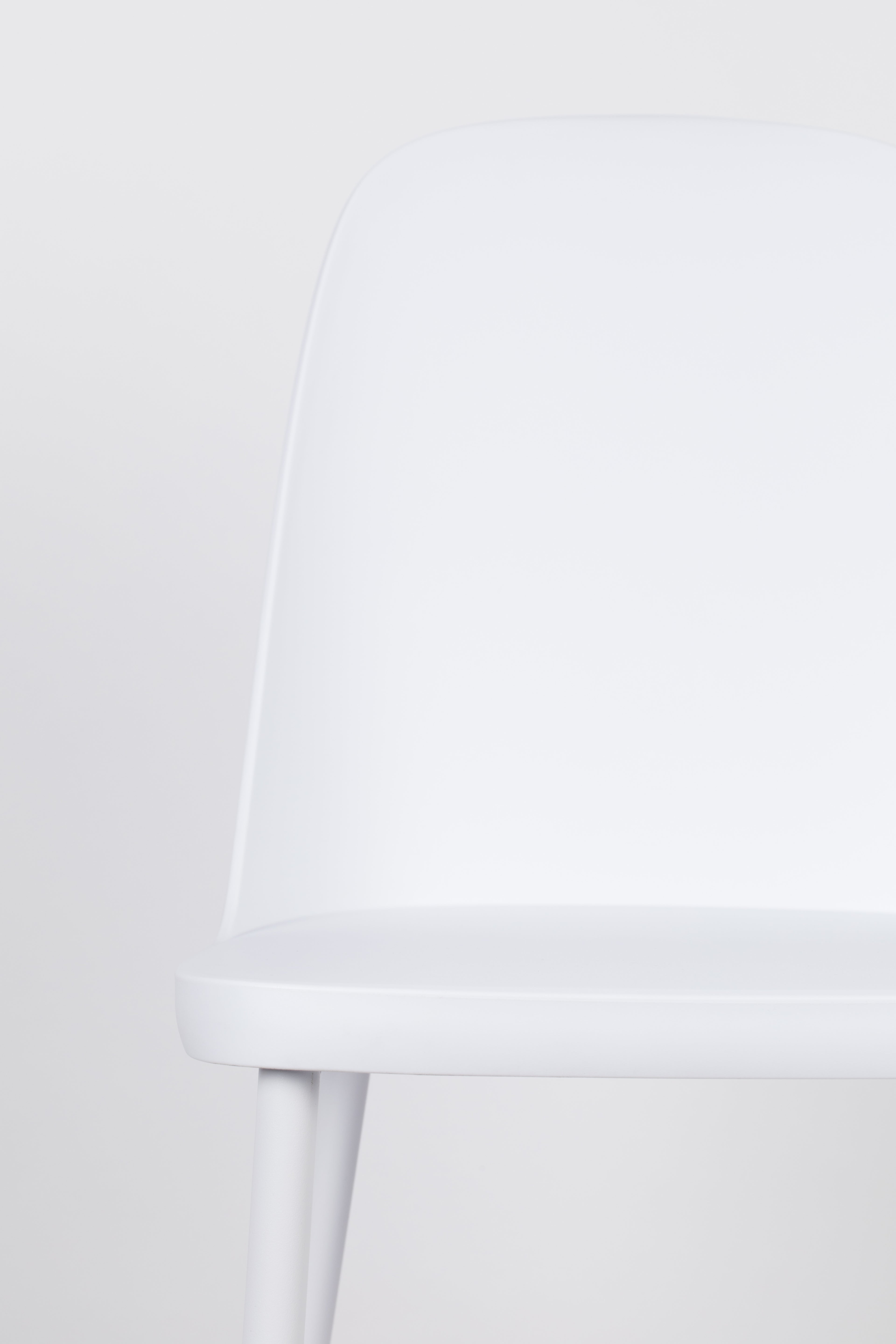 Pip All - Dining Chair - Polypropylene Plastic - White