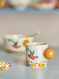 Colorine - Cup - Multicolour - Stoneware