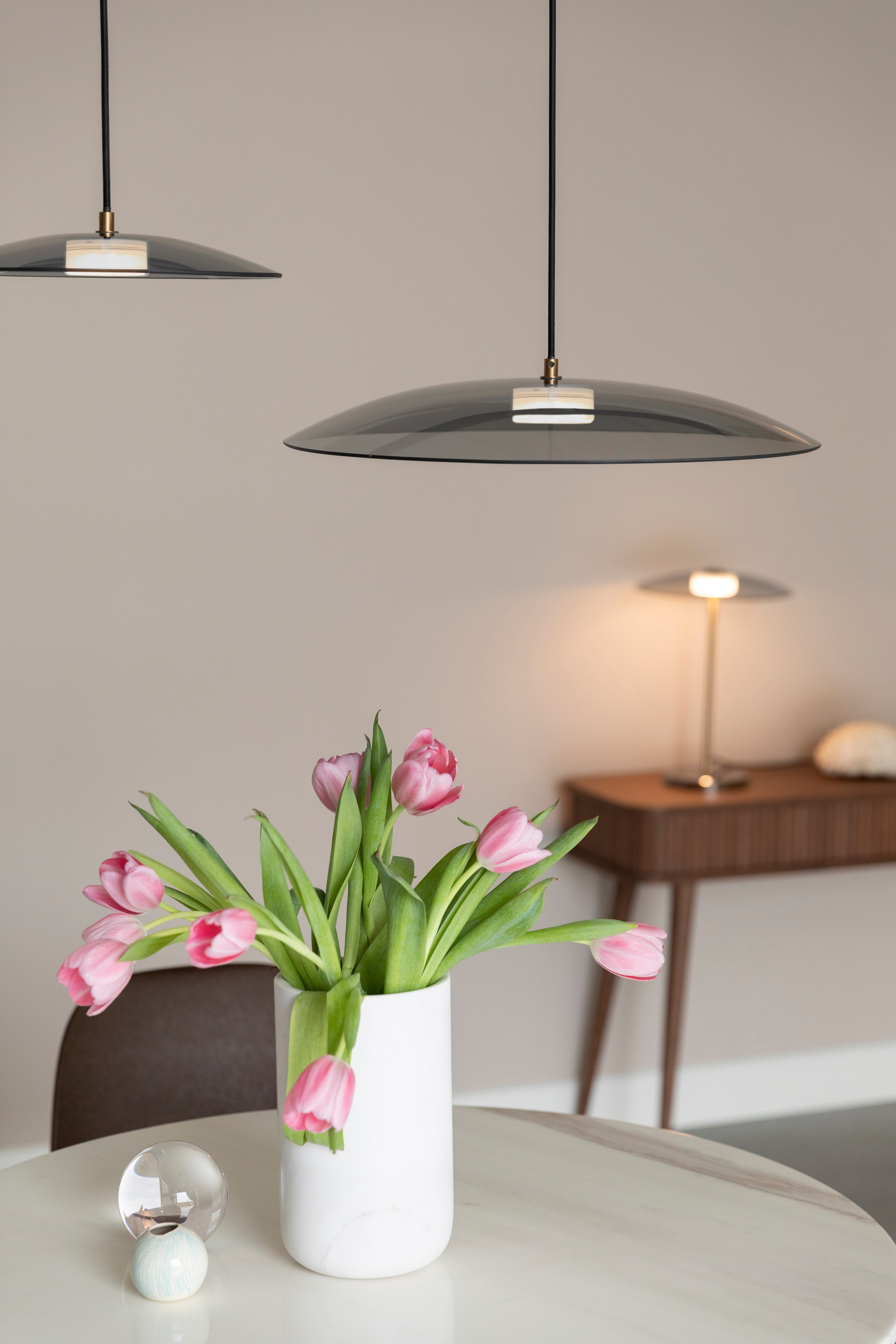 Float '50 - Suspension - Verre - Doré