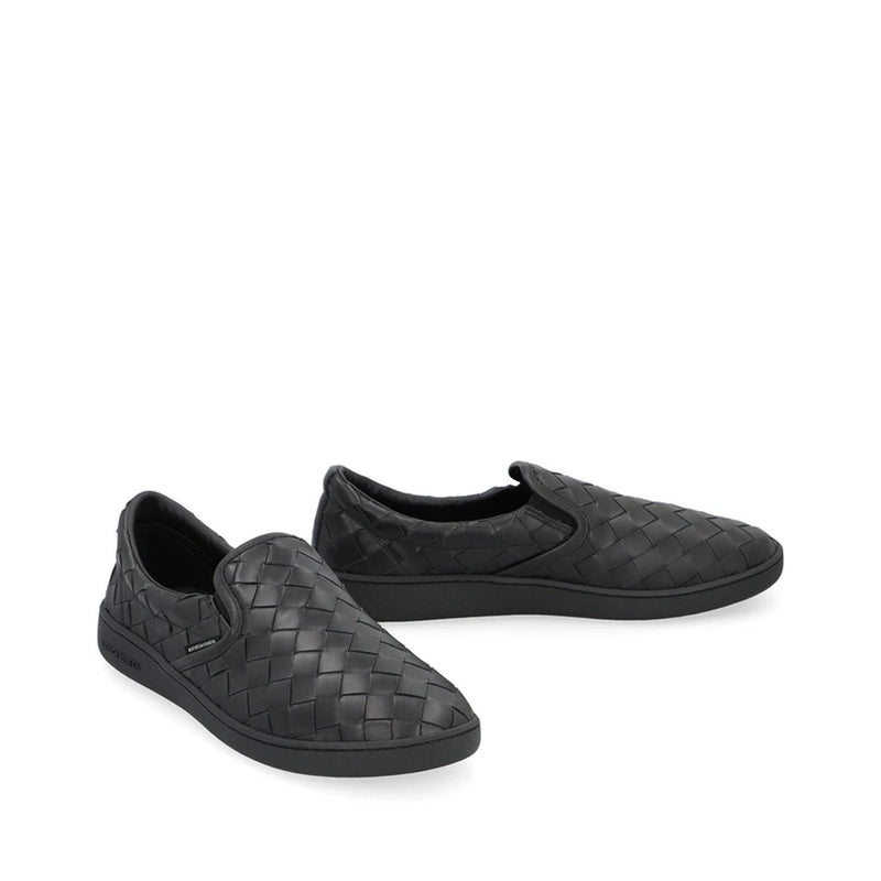 Sneakers - Bottega Veneta Sawyer Leather - Black
