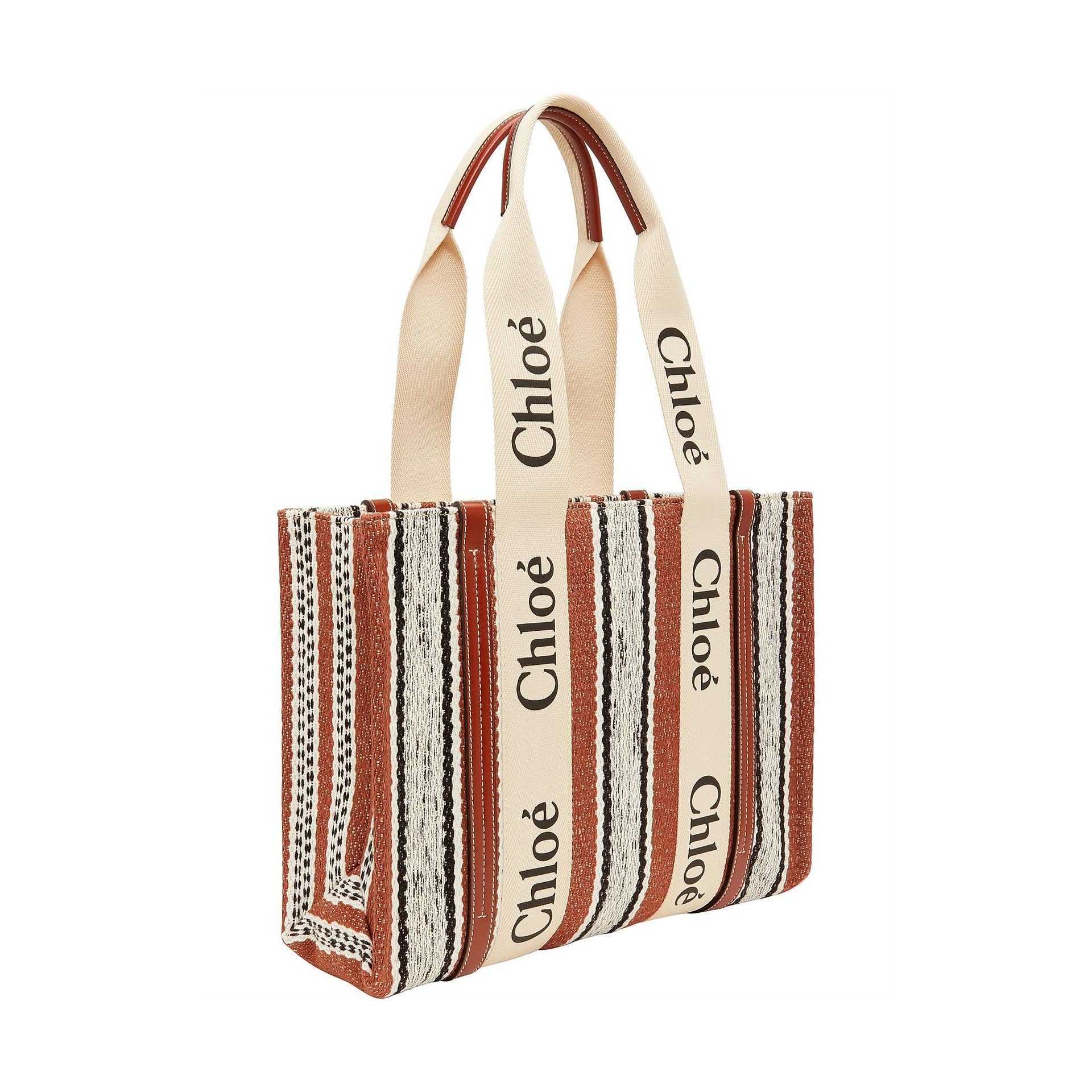Chloe - Medium Woody Tote Bag - Women - Brown