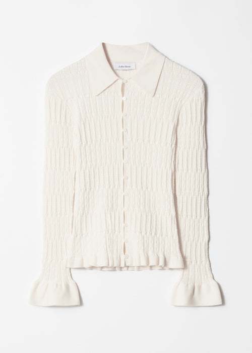 Camisa Cardigan St Siri - Blanco - Mujer