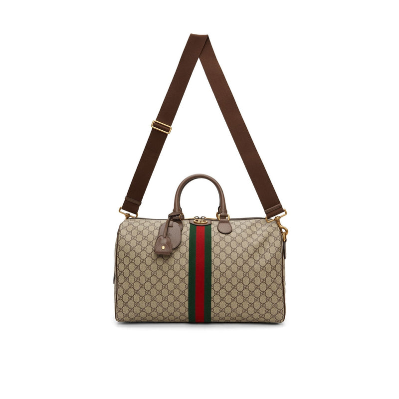 Gucci Ophidia Gg Medium Carry-On Duffle - Brown - Man