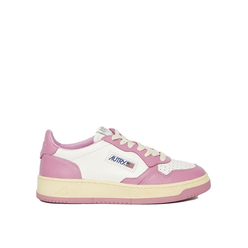Sneakers Autry Medalist Bicolore - Pink - Femme
