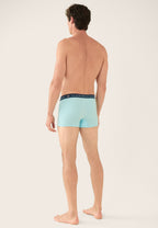 Boxer Redoutable En Coton - Vert D'Eau