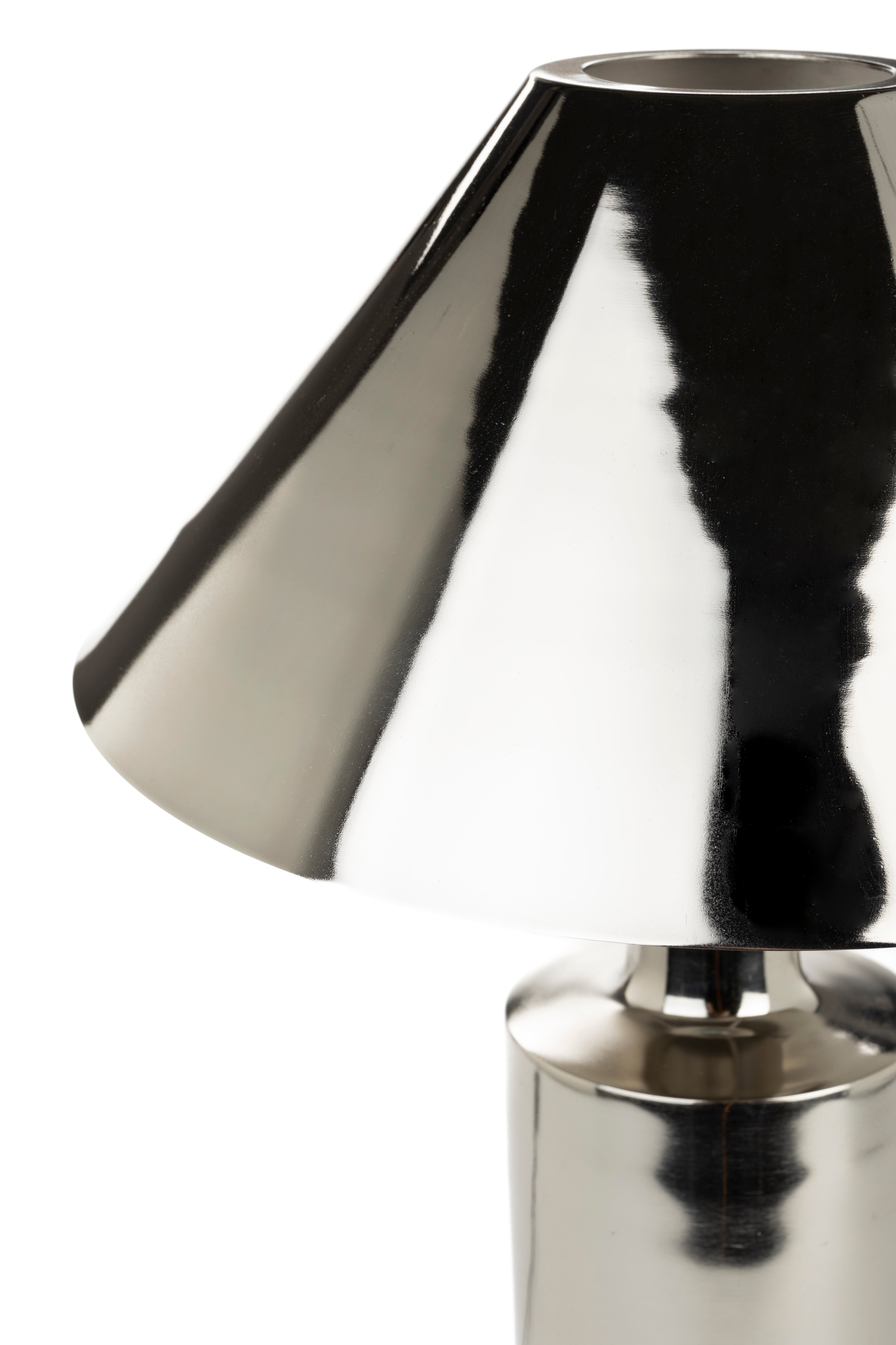 Wonders - Table Lamp - Iron - Shiny Silver