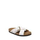 Sandales - Valentino Garavani Leather Flat - White
