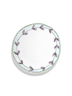 Midnight Flowers - Lot De 2 Assiettes - L - Porcelaine Bone China - Blossom Milk