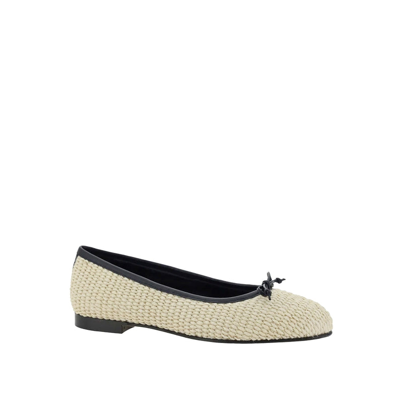 Ballerines Manolo Blahnik Veralli 010 - Femme - Beige