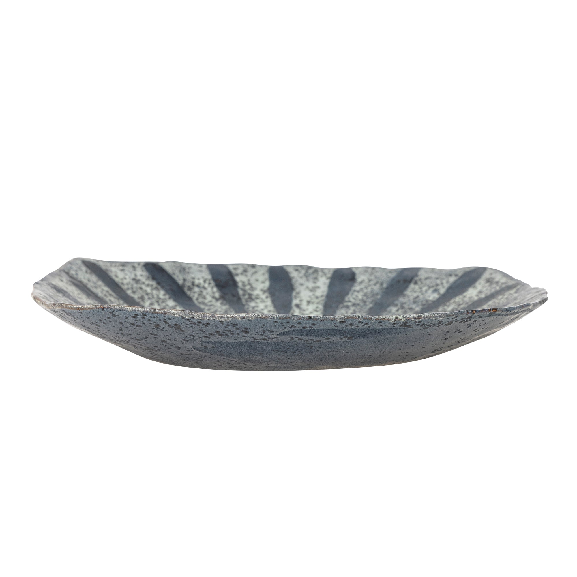 Ramie - Serving Plate - Grey - Stoneware