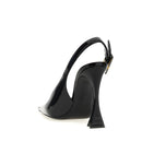 Escarpins - Saint Laurent 'Dune' Leather Slingback - Black