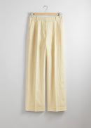 Trousers St Zoe Linen Trousers(1) - Yellow - Women