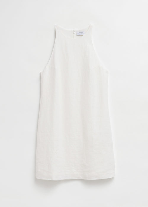 Vestido Pa Kitty Vestido De Lino - Blanco - Mujer